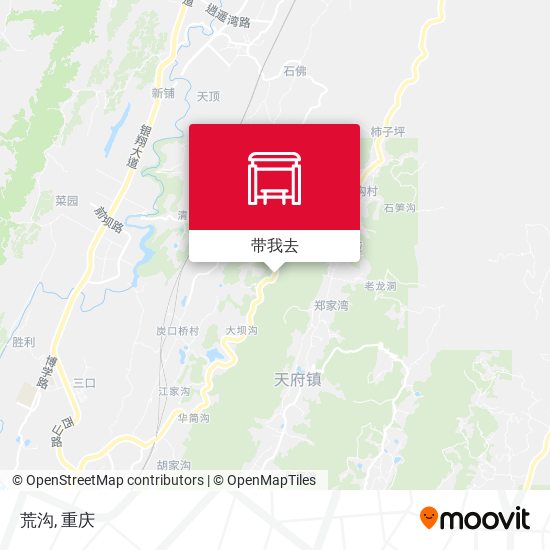 荒沟地图