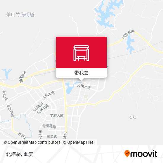 北塔桥地图