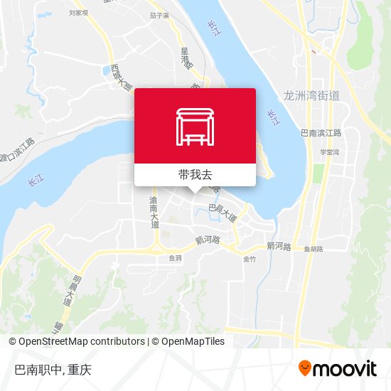 巴南职中地图