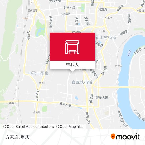 方家岩地图