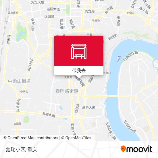 鑫瑞小区地图