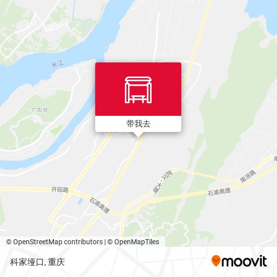科家垭口地图