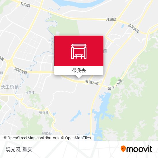 观光园地图