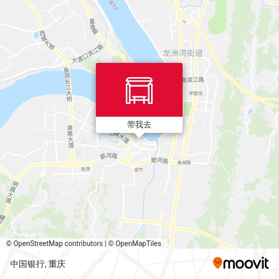 中国银行地图