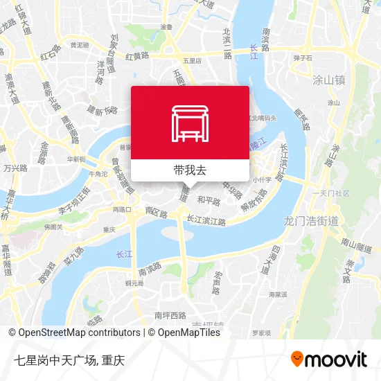 七星岗中天广场地图