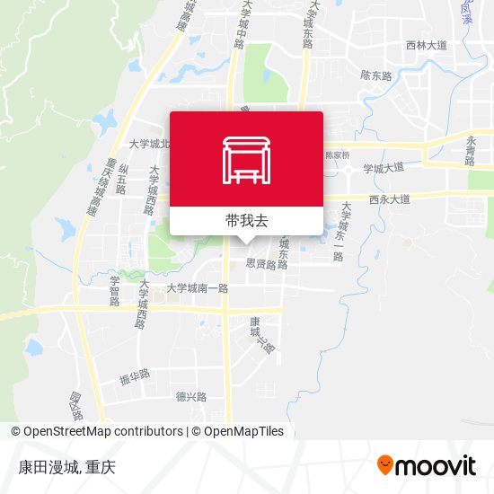 康田漫城地图