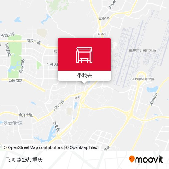 飞湖路2站地图