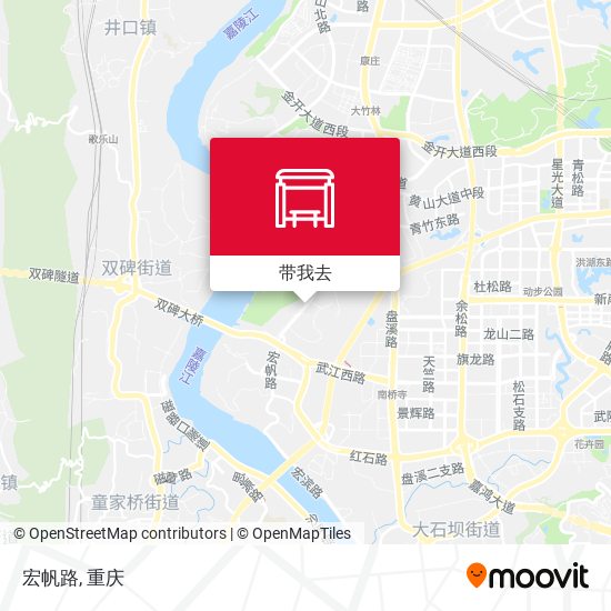 宏帆路地图