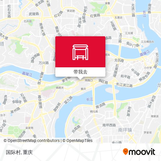 国际村地图