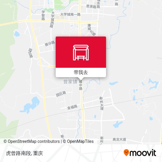 虎曾路南段地图