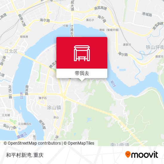 和平村新湾地图