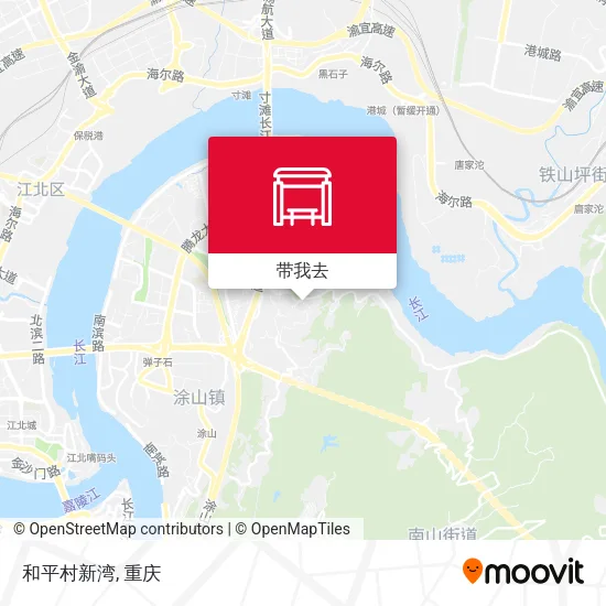 和平村新湾地图