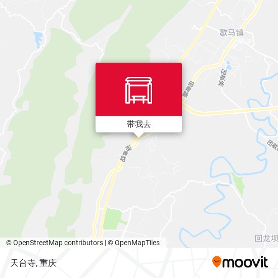 天台寺地图