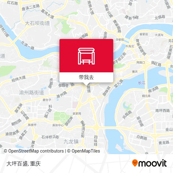 大坪百盛地图