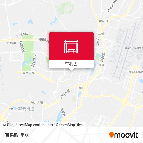 百果路地图
