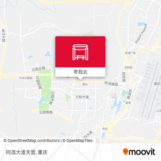 同茂大道天晋地图