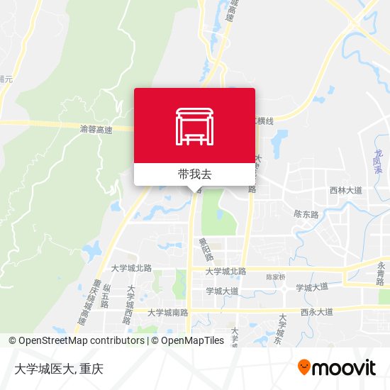 大学城医大地图