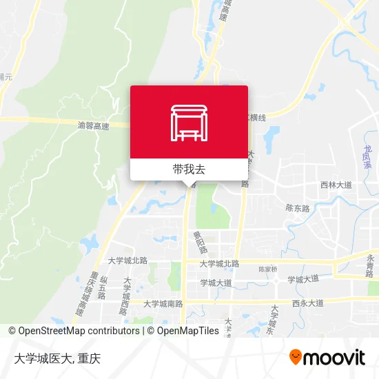 大学城医大地图