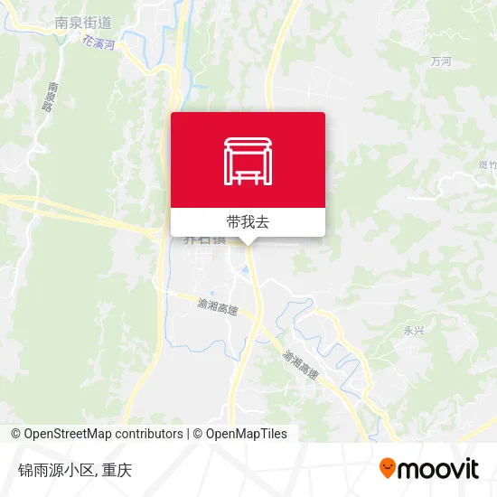 锦雨源小区地图