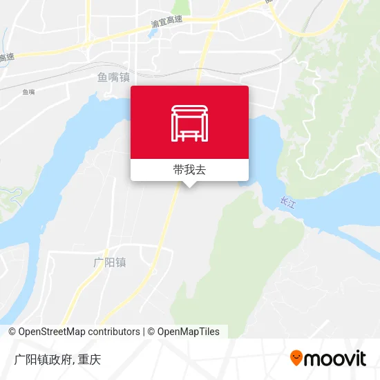 广阳镇政府地图