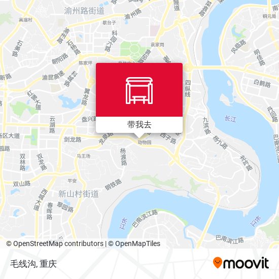 毛线沟地图