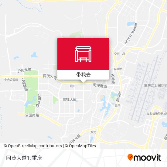 同茂大道1地图