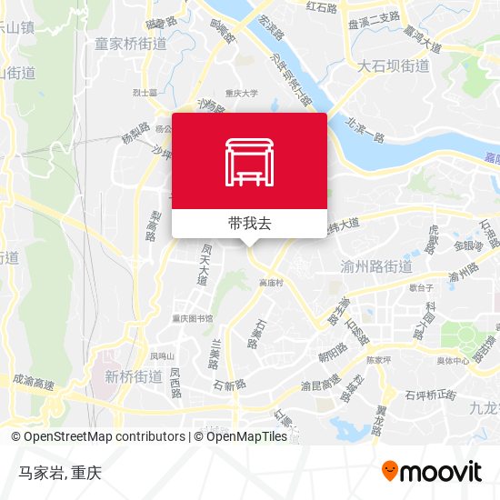 马家岩地图