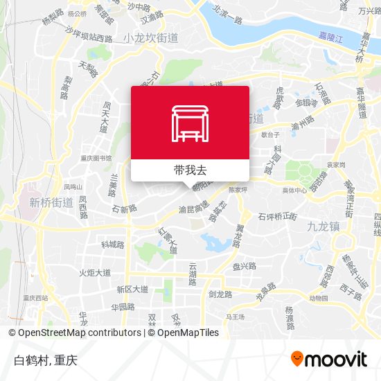 白鹤村地图