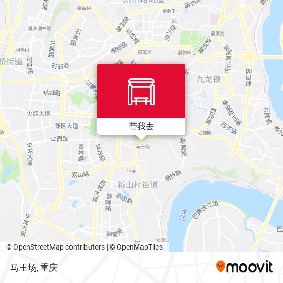 马王场地图