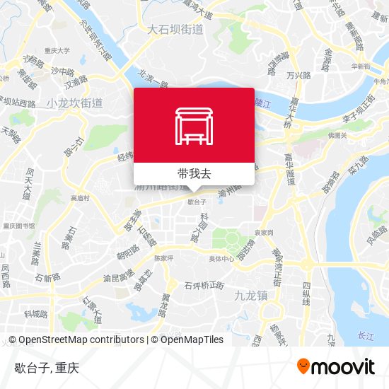 歇台子地图
