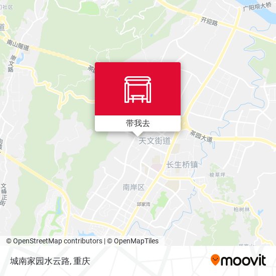 城南家园水云路地图