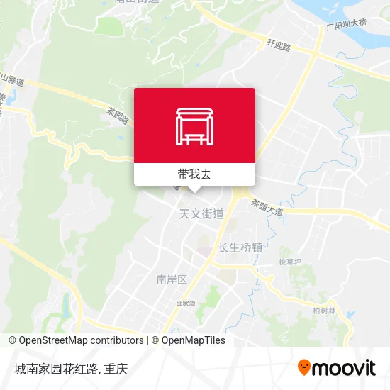 城南家园花红路地图