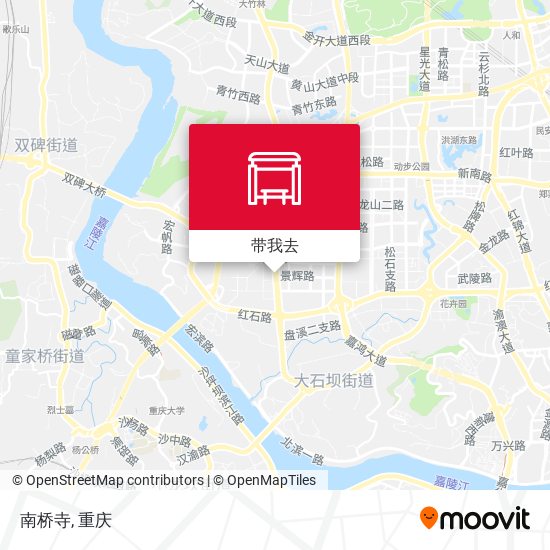 南桥寺地图