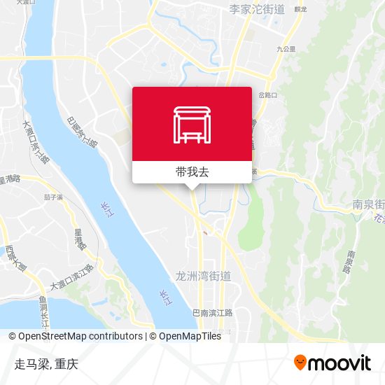 走马梁地图