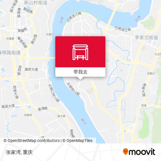 张家湾地图