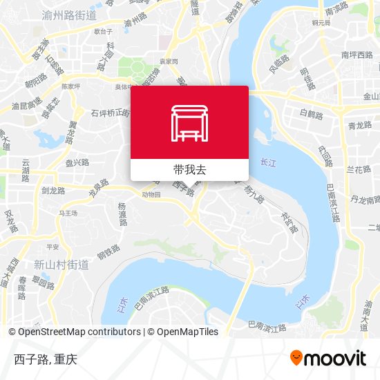 西子路地图