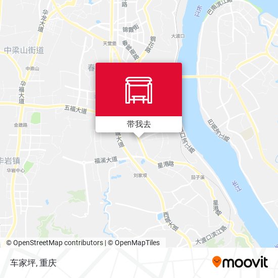 车家坪地图