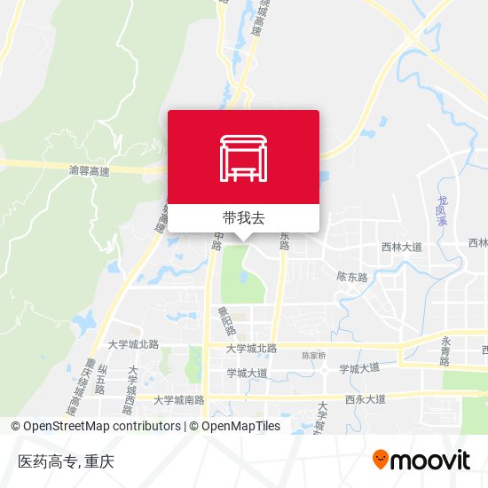 医药高专地图