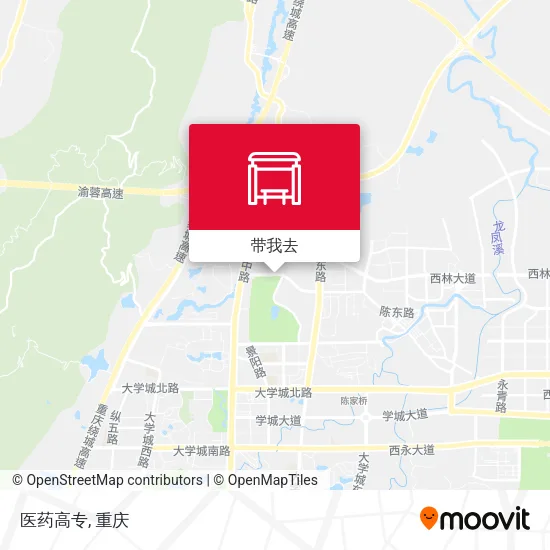 医药高专地图