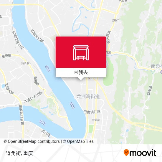 道角街地图
