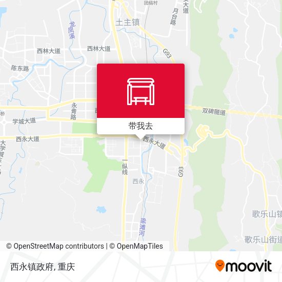 西永镇政府地图
