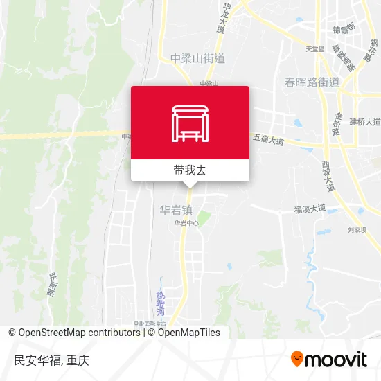 民安华福地图