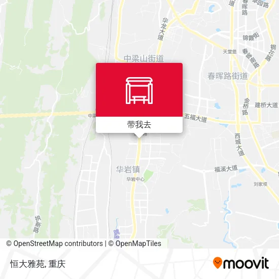 恒大雅苑地图