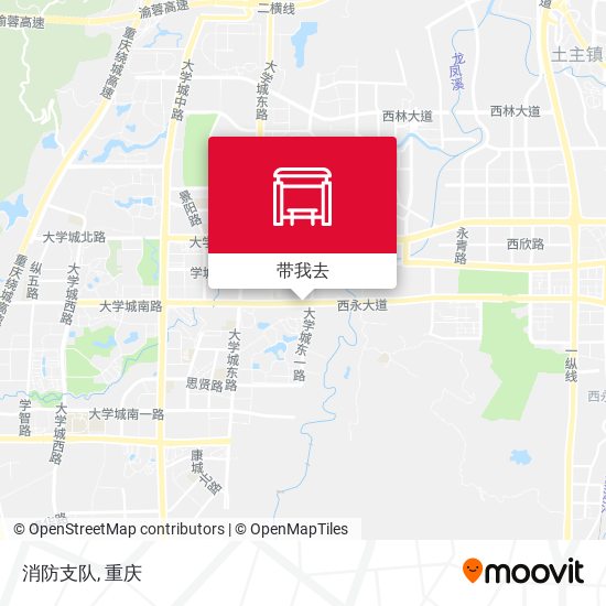 消防支队地图