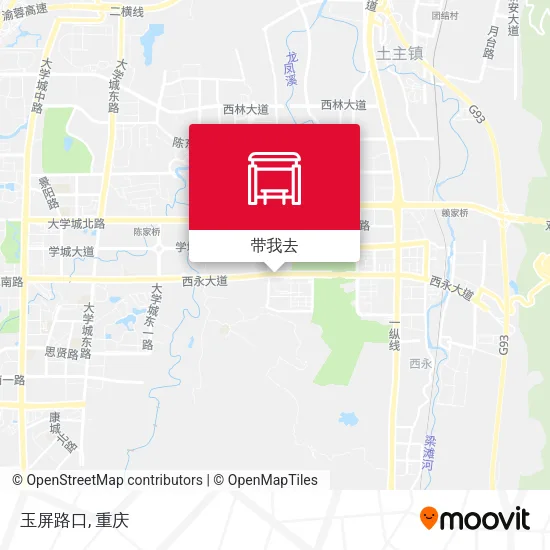 玉屏路口地图