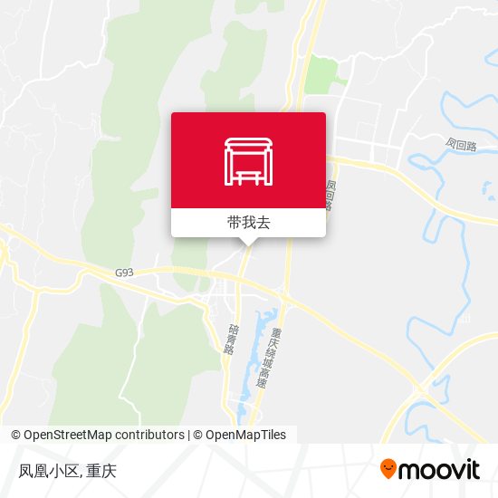 凤凰小区地图