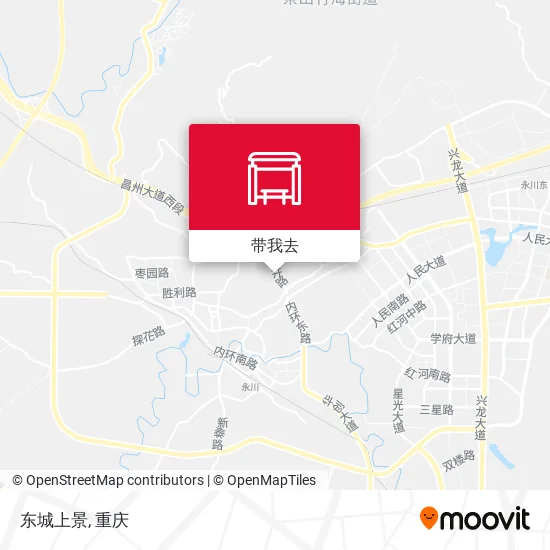 东城上景地图