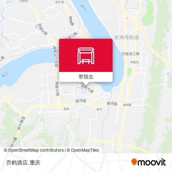 乔鹤酒店地图