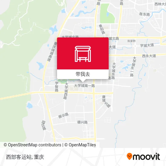 西部客运站地图