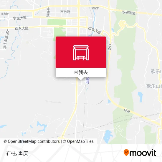 石柱地图
